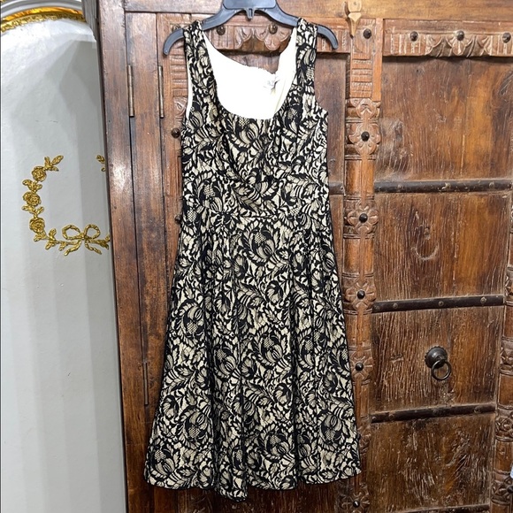 Anthropologie Mirror of Venus Retro 50s Pinup wedding guest Lace Dress Size 6 - Picture 2 of 7